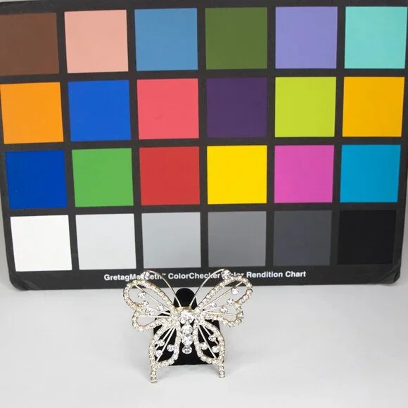 Rhinestone Butterfly Decorative Pin‎ Brooch - Picture 8 of 8